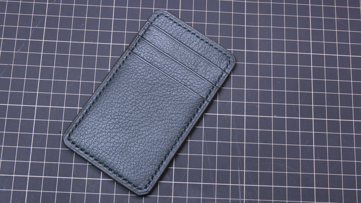 現貨 法國羊皮直身卡套