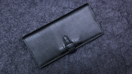 [Made to order] ALRAN Chevre Sully sheepskin long wallet