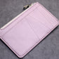 [Customized] ALRAN Chevre Sully French sheepskin zipper card holder